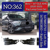 Fog Lamp Cover Left 1678853710 & Right 1678853810 Compatible With Mercedes Benz GLE-CLASS W167 (2020-2025) Tag No.362