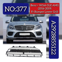 Front Bumper Lower Grill 2928855122 Compatible With Mercedes Benz W166 GLE (2016-19) Tag No.377