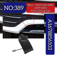 Front Towing Cap (Black) 1678856103 Compatible With Mercedes Benz W167 GLE (19-24) Tag No.389