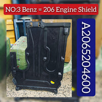 Engine Shields A2065204600 Compatible with MERCEDES-BENZ C-CLASS (W206) Tag No.3