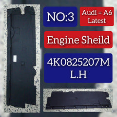 Floor Pan Splash Shield Front Left 4K0825207M Compatible With Audi A6 4K Tag No.3