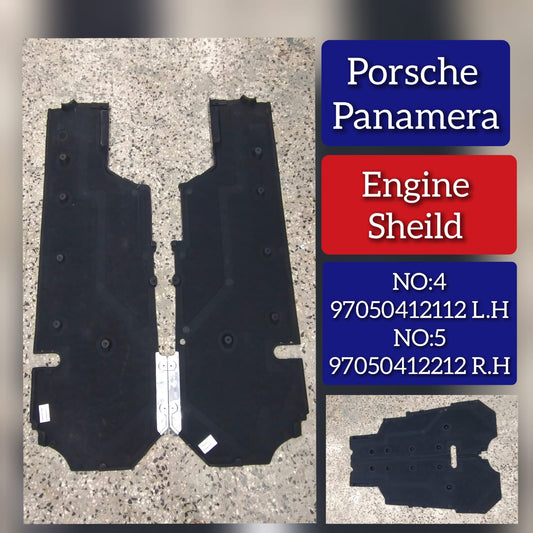Floor Pan Splash Shield Front Right 97050412212 Compatible with Porsche Panamera Tag No.5