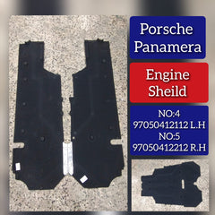 Floor Pan Splash Shield Front 97050412112 Compatible with Porsche Panamera Tag No.4
