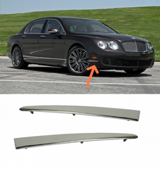 Front Bumper Chrome Left 3W5807811A & Right 3W5807812A Compatible With Bentley Flying Spur (2009-2012) Tag No.401