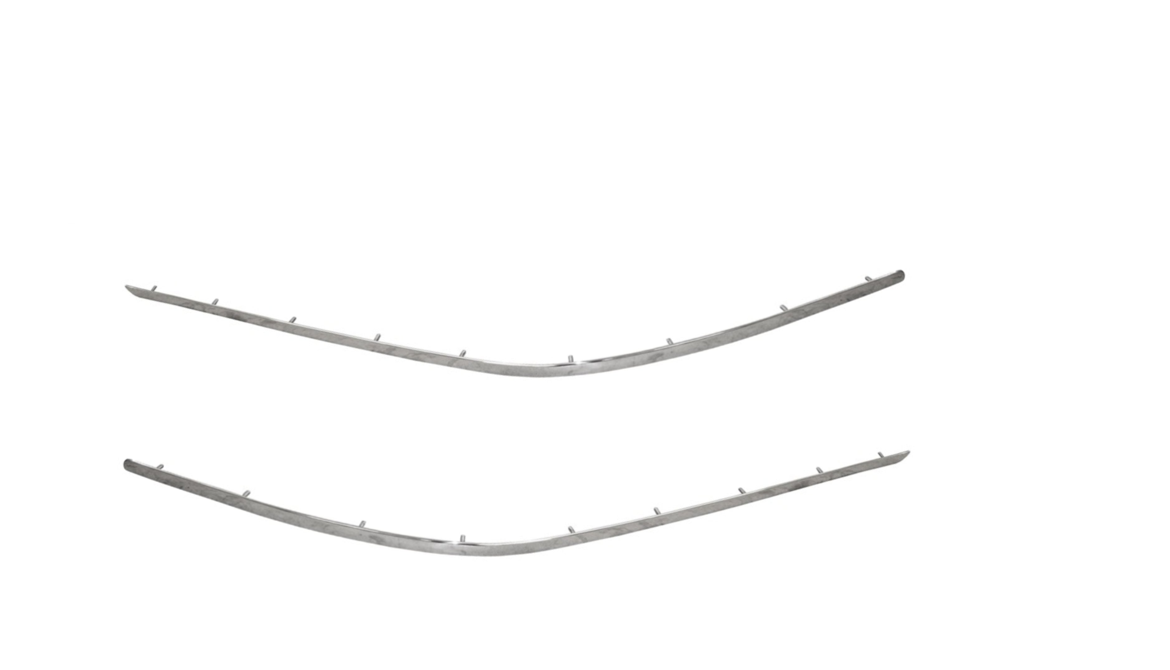 Rear Bumper Chrome Left 3W5807811F & Right 3W5807812F Compatible With Bentley Flying Spur (2009-2012) Tag No.402