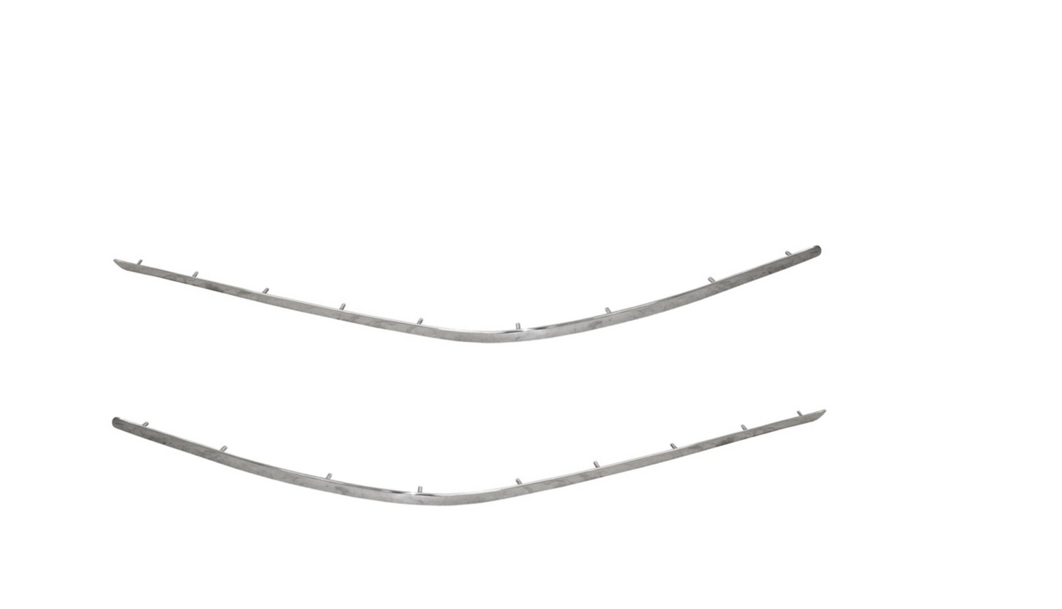 Rear Bumper Chrome Left 3W5807811F & Right 3W5807812F Compatible With Bentley Flying Spur (2009-2012) Tag No.402