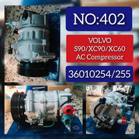 AC Compressor 36010254 31332528 31404446 Compatible With VOLVO XC60 II (246) & XC90 II (256) S60 II (134) & S90 II (234)