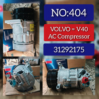 AC Compressor 31292175 36001670  36011357 Compatible With VOLVO V40 Hatchback (525)