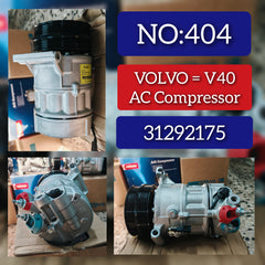 AC Compressor 31292175 Compatible With VOLVO V40 Hatchback (525)