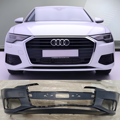 Complete Front Bumper 4KD807065 Compatible With AUDI A6 4K (2019-2025) Tag No.40