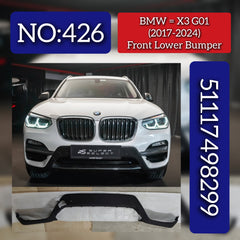 Front Lower Bumper 51117498299 Compatible With BMW X3 (G01) (2017-2024) Tag No.426