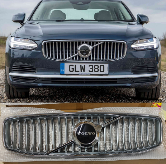 Show Grill With Camera Hole 32365026 Compatible With VOLVO S90 (2020-2024) Tag No.42