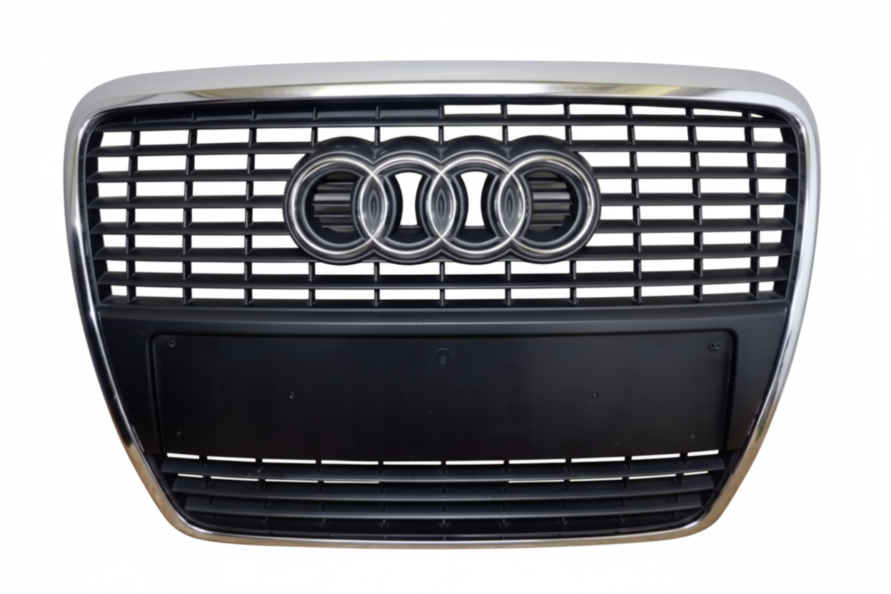 Show Grill Compatible With Audi A6 C6(2004-11) Original S-Line Black Tag 42