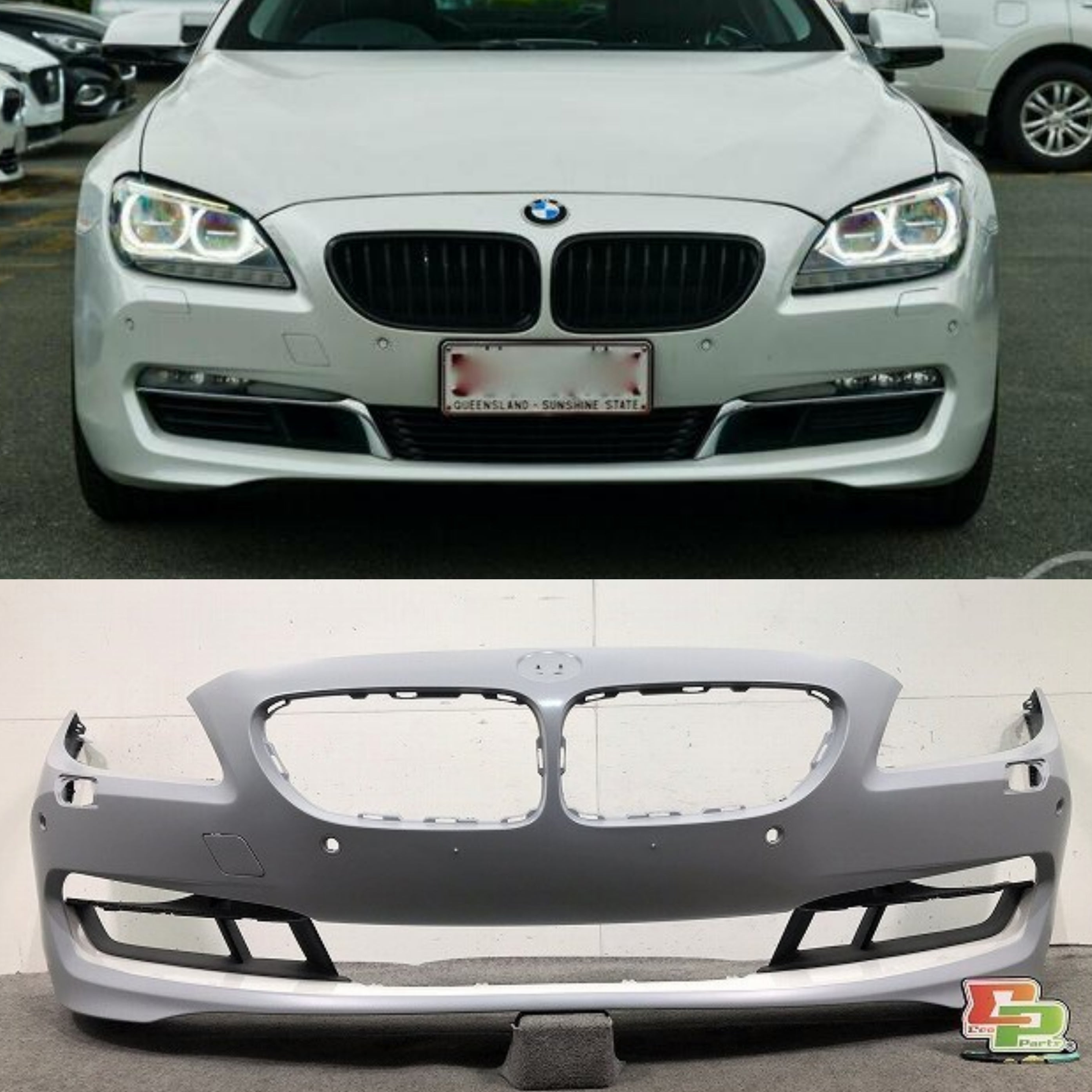Front Bumper 51117282898 Compatible With BMW 6 Convertible (F12) 6 Coupe (F13) Tag No.433