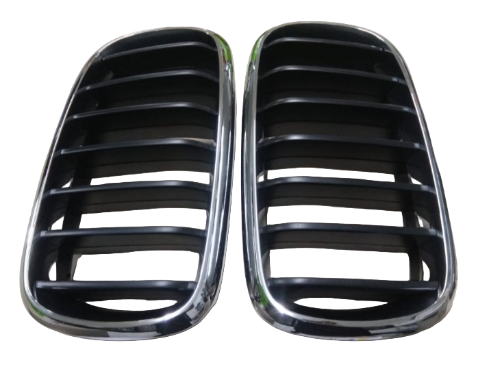 Kidney Grill Set 51137294486=R.H, & 51137294485=L.H  Compatible With BMW X5 F15  Tag 46