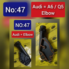 Elbow (Thermostat) 06E121168 06E121161R 06E121168B For AUDI A4 A6 Tag-E-47