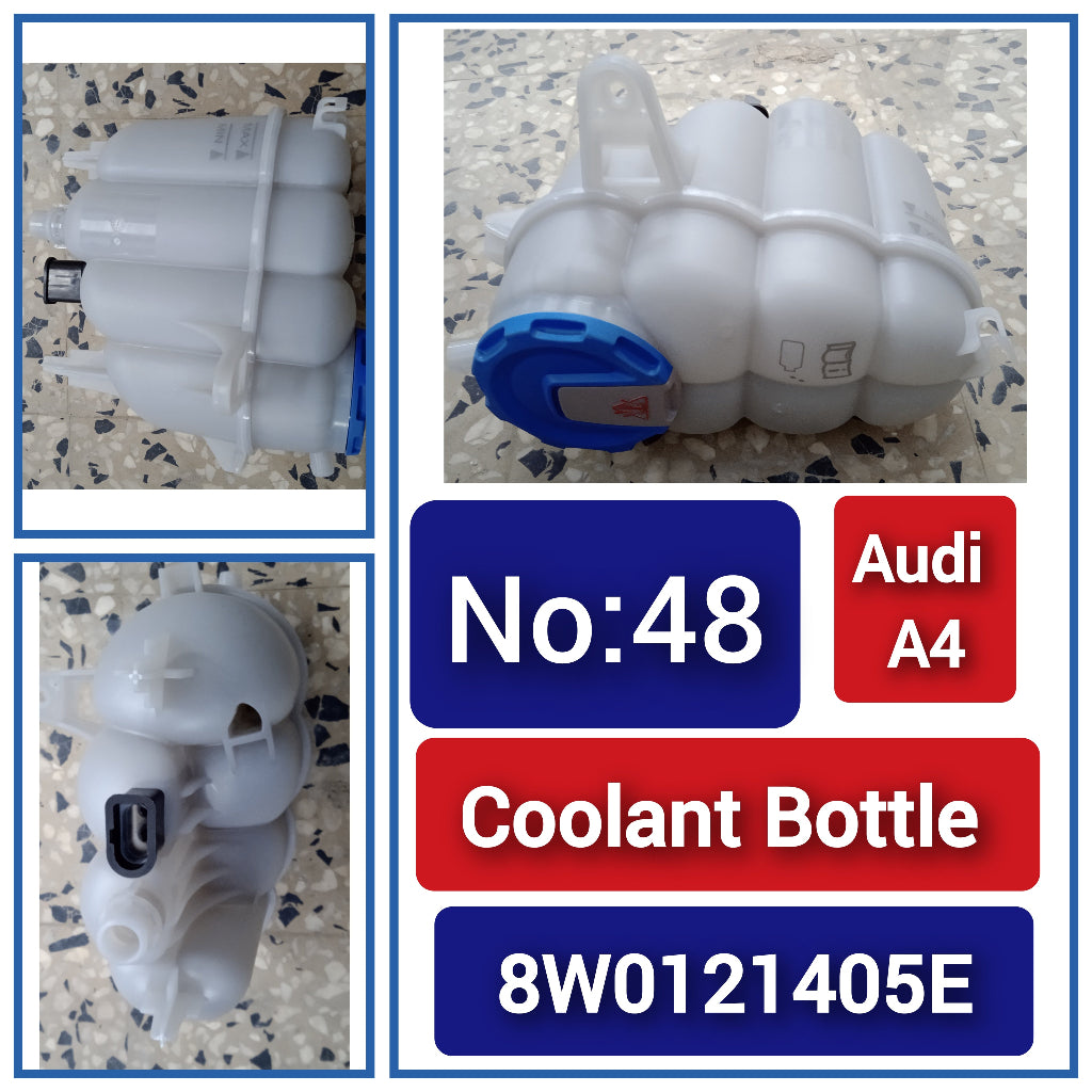 Coolant Bottle 8W0121405E 8W0121405F 8W0121405G 8W0121405L For AUDI A4 B9 Tag-B-48