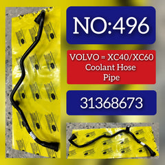 Coolant Hose Pipe 31368673 Compatible With VOLVO  VOLVO XC40 (536) & VOLVO XC60 II (246) Tag no.496