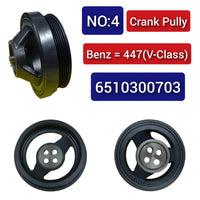Crankshaft Pulley 6510300703 A6510300703 Compatible With Mercedes-Benz V-Class (W447) Tag-CP-04