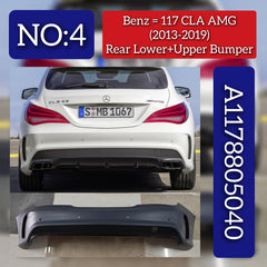 Rear Bumper A1178805040 Compatible With MERCEDES-BENZ E CLASS C207  2016-2019 No :- 4