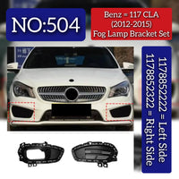 Front Bumper Bracket Left 1178852222 & Right 1178852322 Compatible With Mercedes-Benz CLA-CLASS W117 (2012-2015) Tag No.504