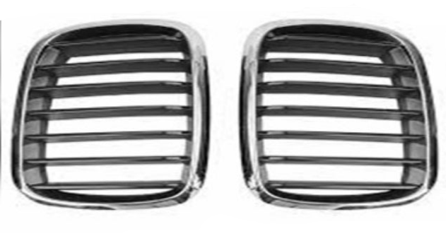 Kidney Grill Set 51137294485 (R.H / L.H = SAME)  Compatible With BMW X5 F15 Tag 50