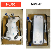 Oil Cooler 4H0317021H 4H0317021R For Audi A6  A8 Tag-O-50