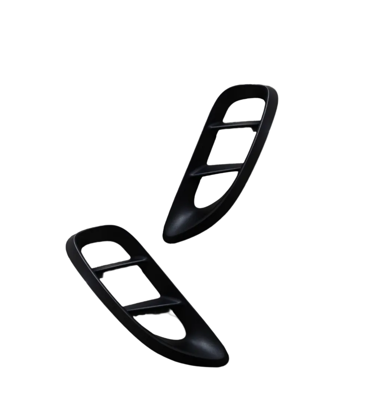 Front Fender Grills Set (Matt Black) Right 982853190 & Left 982853189 Compatible With Porsche Cayman 718 (2017-2025)Tag No.517