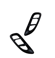 Front Fender Grills Set (Matt Black) Right 982853190 & Left 982853189 Compatible With Porsche Cayman 718 (2017-2025)Tag No.517