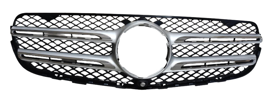 Show Grill Without Camera Hole 2538882000 Compatible With Mercedes-Benz GLC-CLASS W253 (2016-2019) Tag No.51