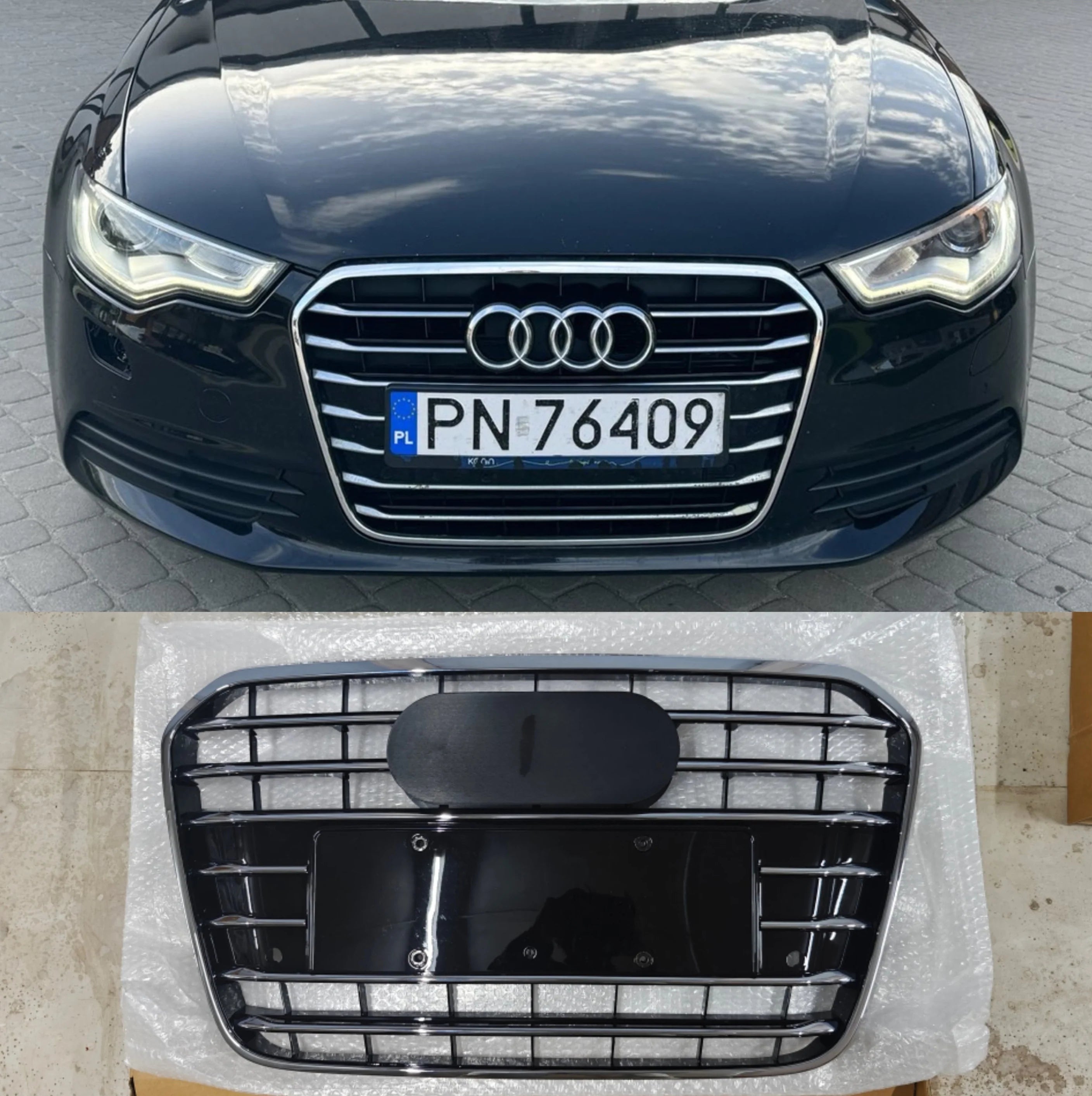 Show Grill 4GD853651AT94 Compatible With AUDI A6 4G (2011-2015) Tag No.51