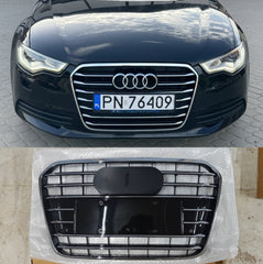 Show Grill 4GD853651AT94 Compatible With AUDI A6 4G (2011-2015) Tag No.52