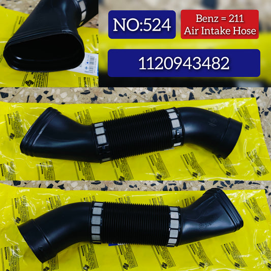 Air intake Pipe 1120943482 Compatible With MERCEDES-BENZ  E-Class W211 Tag No:524