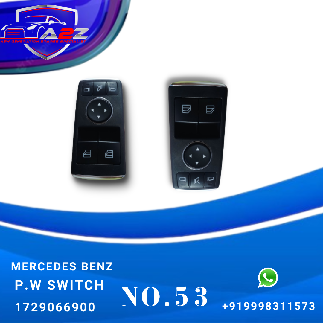 1729066900 Black Power Window Switch For Model Mercedes Benz 172  Tag-SW-53