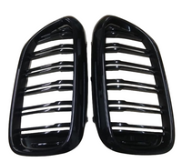 Kidney Grill Set 51137390864 (R.H/L.H) Black color Compatible With BMW 5 Series G30 Tag 54