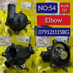 Thermostat Elbow 079121115BG 079121115AA 079121115BB 079121115BJ 079121115R 079121115T Compatible With AUDI Q7 Tag No.54