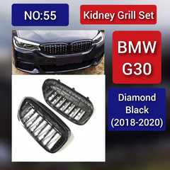 Kidney Grill Set BMW G30 Diamond Black (2018-2020) Tag 55