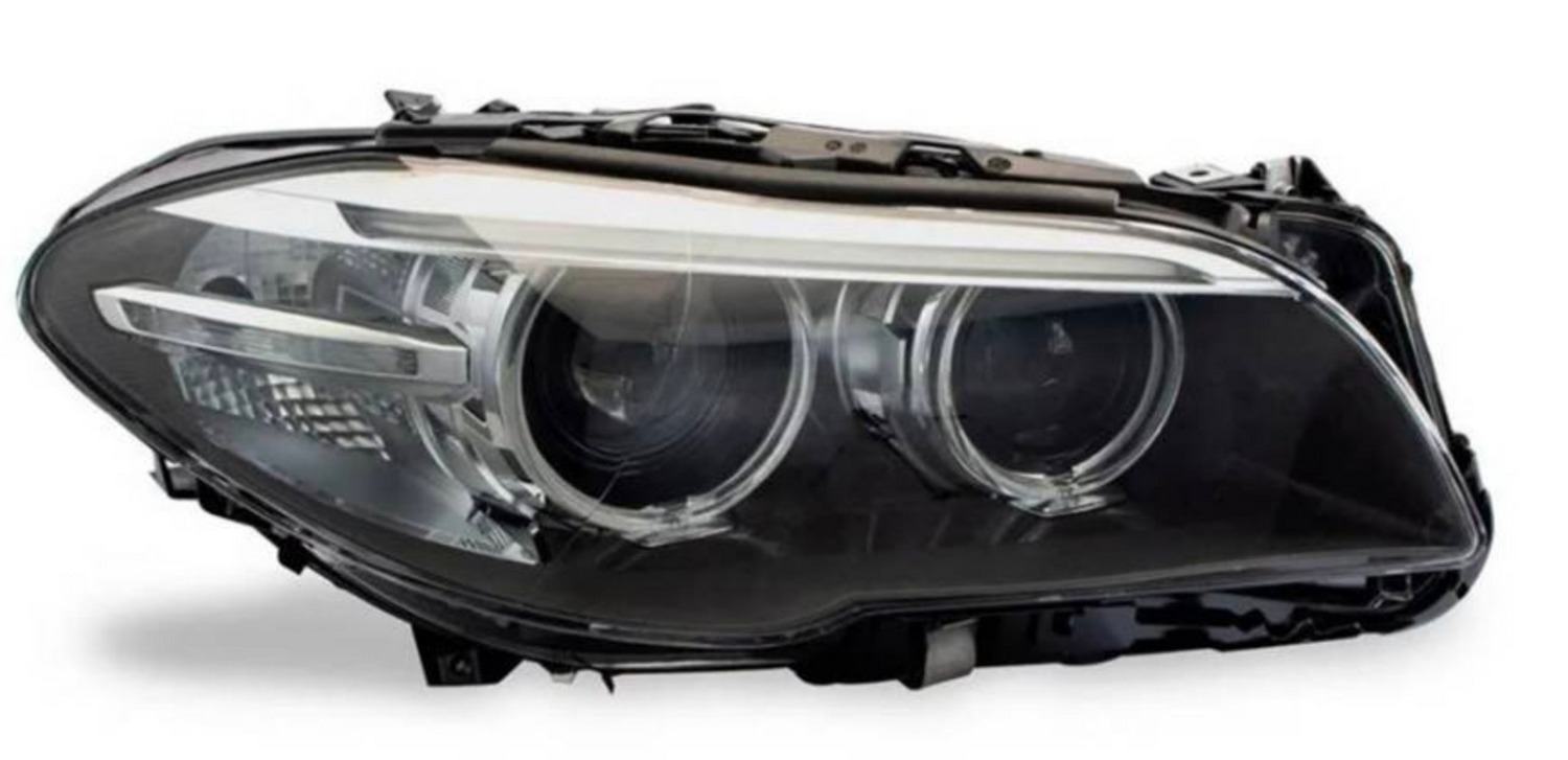 Headlight Headlamp Left & Right  (Xenon-Projectors) (Without Blaster) Compatible With BMW 5-Series F10 (2011-2014)