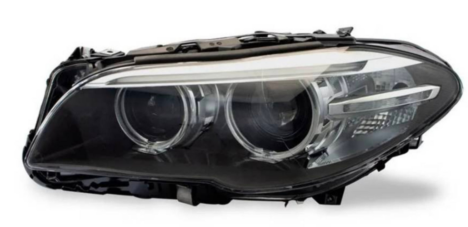 Headlight Headlamp Left & Right  (Xenon-Projectors) (Without Blaster) Compatible With BMW 5-Series F10 (2011-2014)