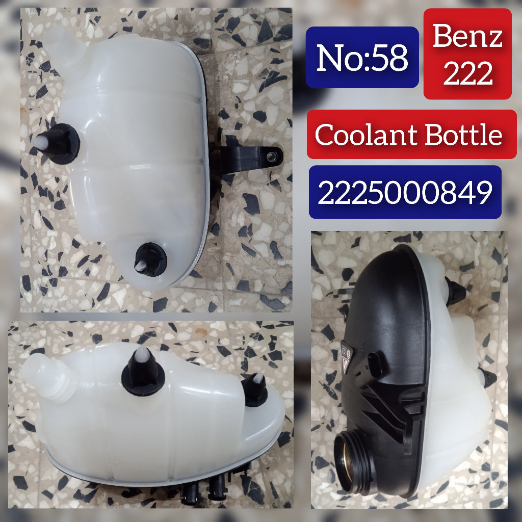 Coolant Bottle 2225000849 A2225000849  For MERCEDES-BENZ S-CLASS W222, V222, X222 Tag-B-58