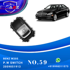 Black Window Switch For MERCEDES BENZ C-CLASS W205 2059051913 Tag-SW-59