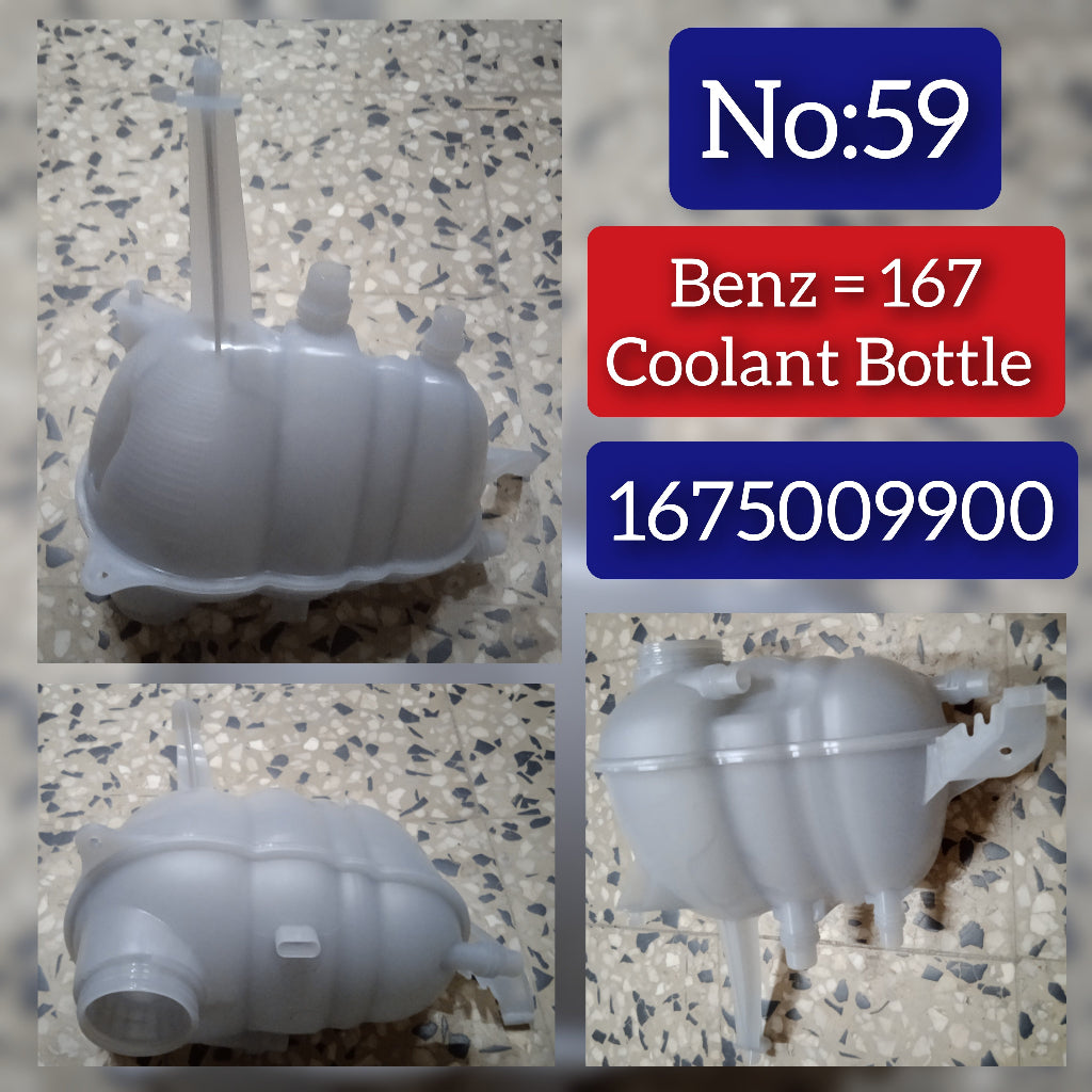 Coolant Bottle 1675009900 A1675009900 Compitable with MERCEDES-BENZ GLE V167 Tag-B-59