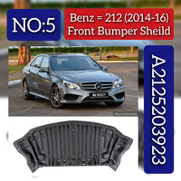 Bumper Sheild 2128502323 Compatible With Mercedes Benz 212 (2014-16) Tag No:5
