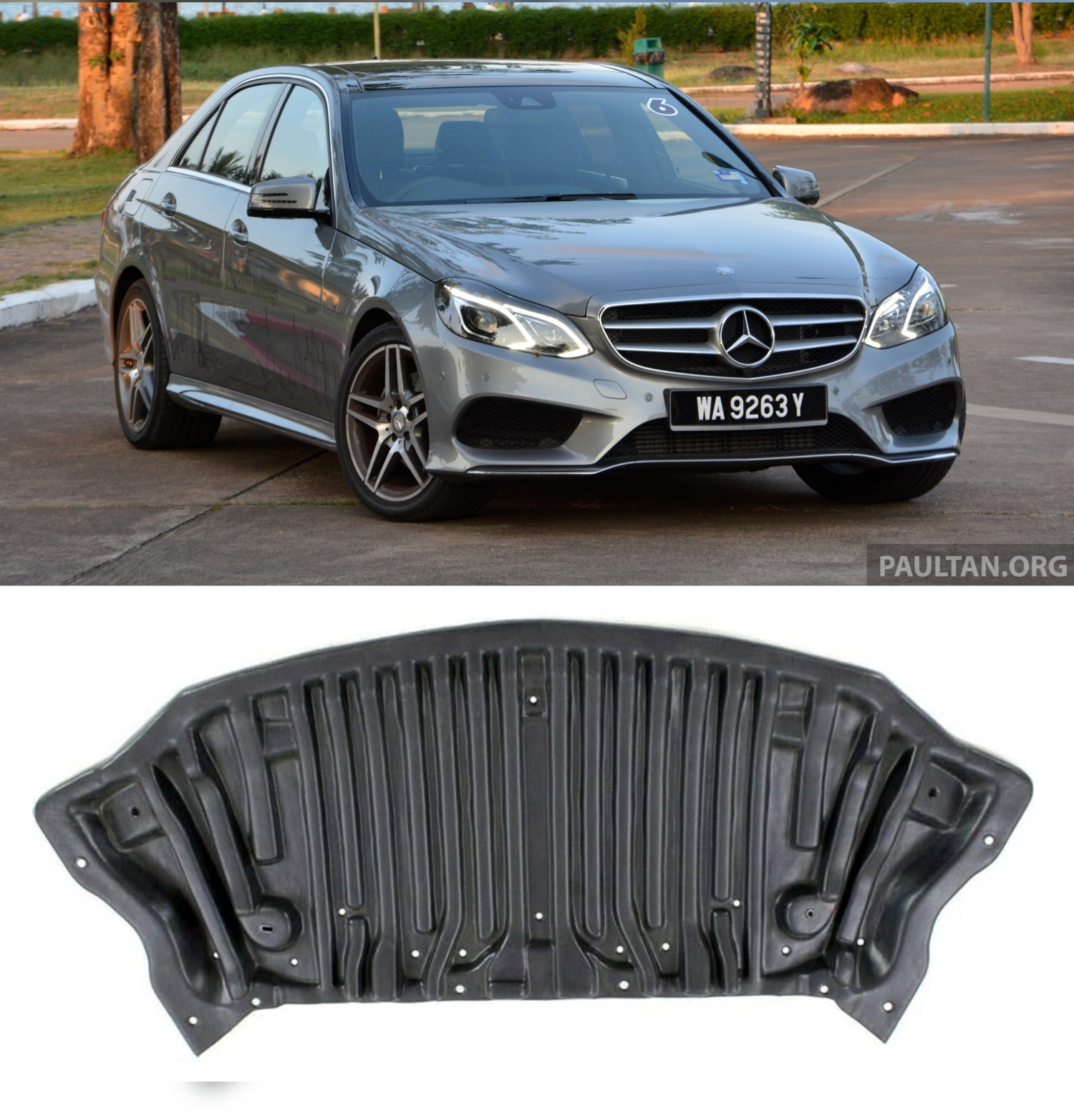 Bumper Sheild 2128502323 Compatible With Mercedes Benz 212 (2014-16) Tag No:5