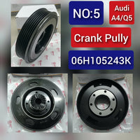 Crankshaft Pulley 06H105243K 06H105243C 06H105243F 06H105243G Compatible With AUDI A3 A4 A5 A6 A7 A8 Q3 Q5 TT Tag-CP-05
