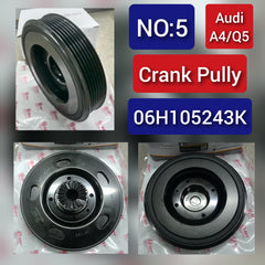 Crankshaft Pulley 06H105243K 06H105243C 06H105243F 06H105243G Compatible With AUDI A3 A4 A5 A6 A7 A8 Q3 Q5 TT Tag-CP-05