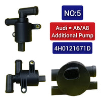 Additional Pump (Heater Control Valve) 4H0121671D 4H0121671B For AUDI A3 A4 A6 A8 Q3 Q5 Q7 Tag-A-05