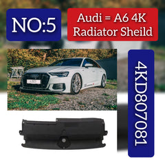 Radiator Shields 4KD807081 Compatible with Audi A6 4K Tag:5