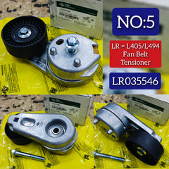 Belt Tensioner With Pulley LR035546 LR010756 Compatible with LAND ROVER DISCOVERY V (L462) & RANGE ROVER III (L322) & RANGE ROVER SPORT I (L320)