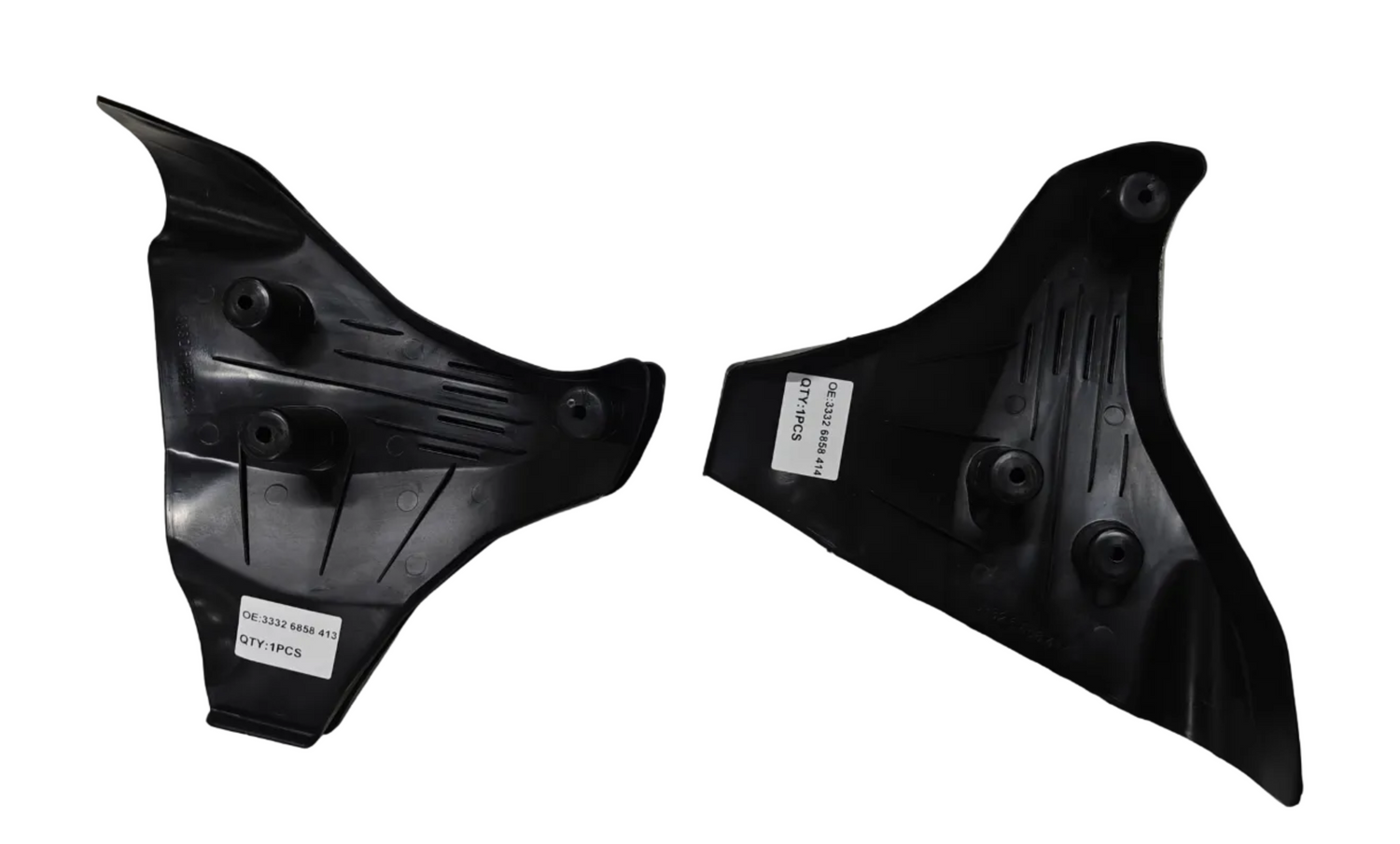 Aero Covers Engine Shield Left 33326858413 & Right 33326858414 Compatible With BMW X1 F48 Tag No.6-7